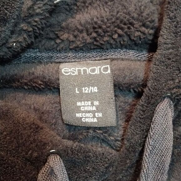 Esmara Plush Hoodie Dress...size L 12/14..NEW - Picture 2 of 6